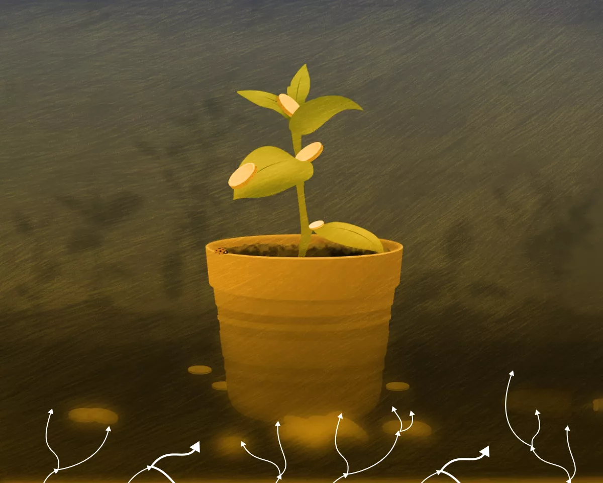 The volume of investments in crypto startups increased by 38%