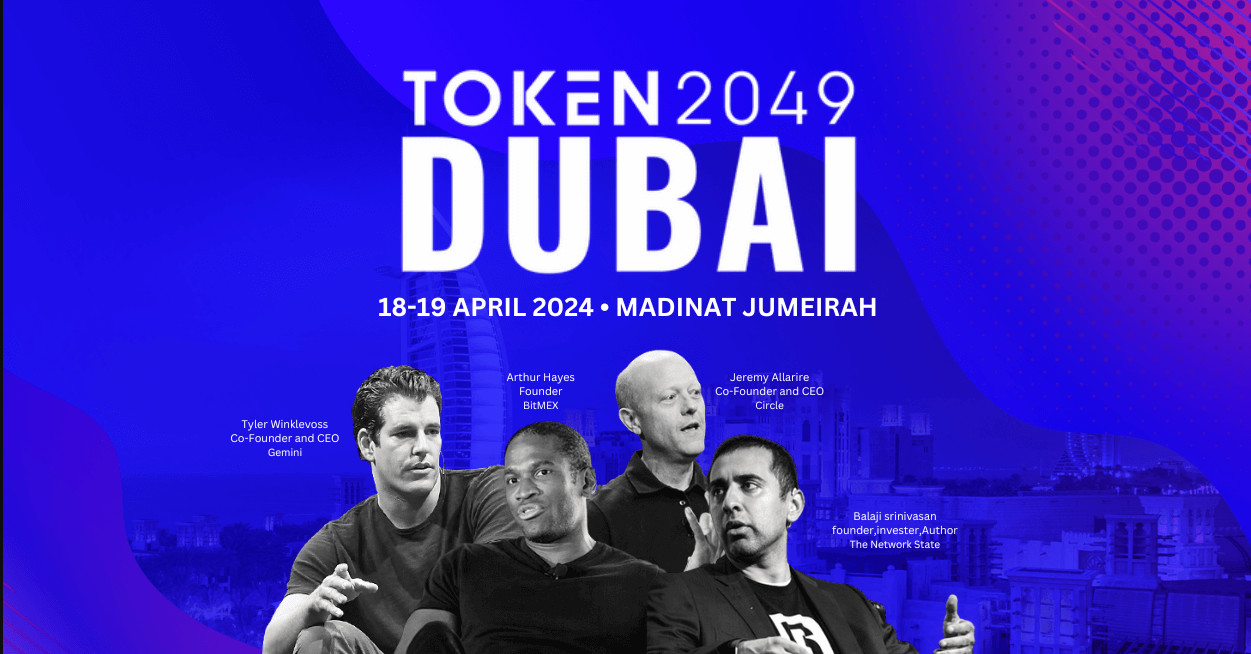 First Round of Speakers for TOKEN2049 Dubai Revealed