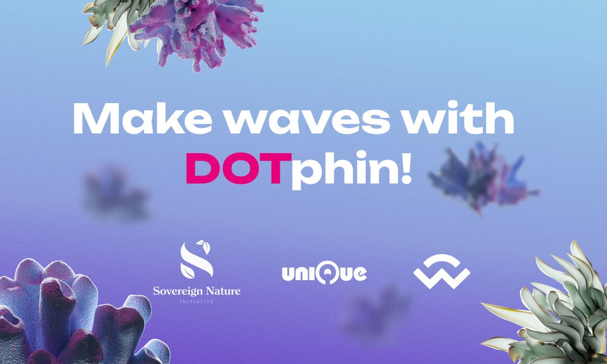 Sovereign Nature Initiative Launches DOTphin on Polkadot to Create Positive Environmental Impact