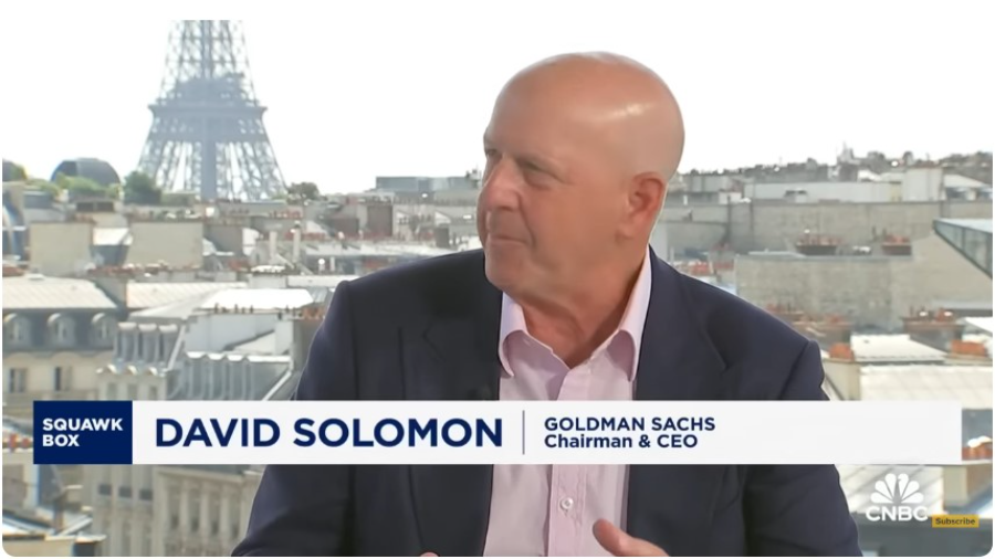 David Solomon: "Bitcoin can become a means of saving"