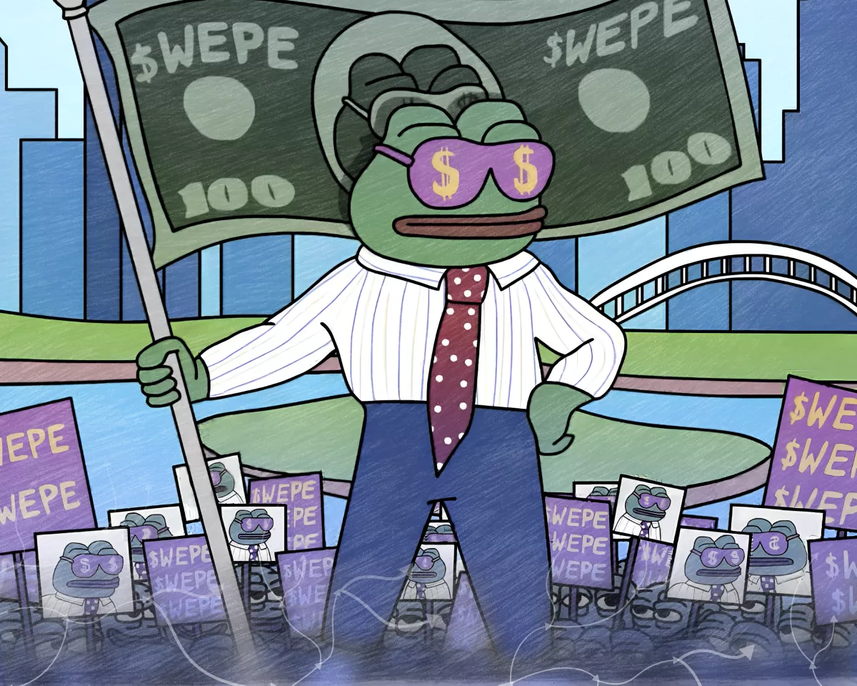 Wepe Army: мем-токен Wall Street Pepe привлек $4 млн в первую неделю пресейла