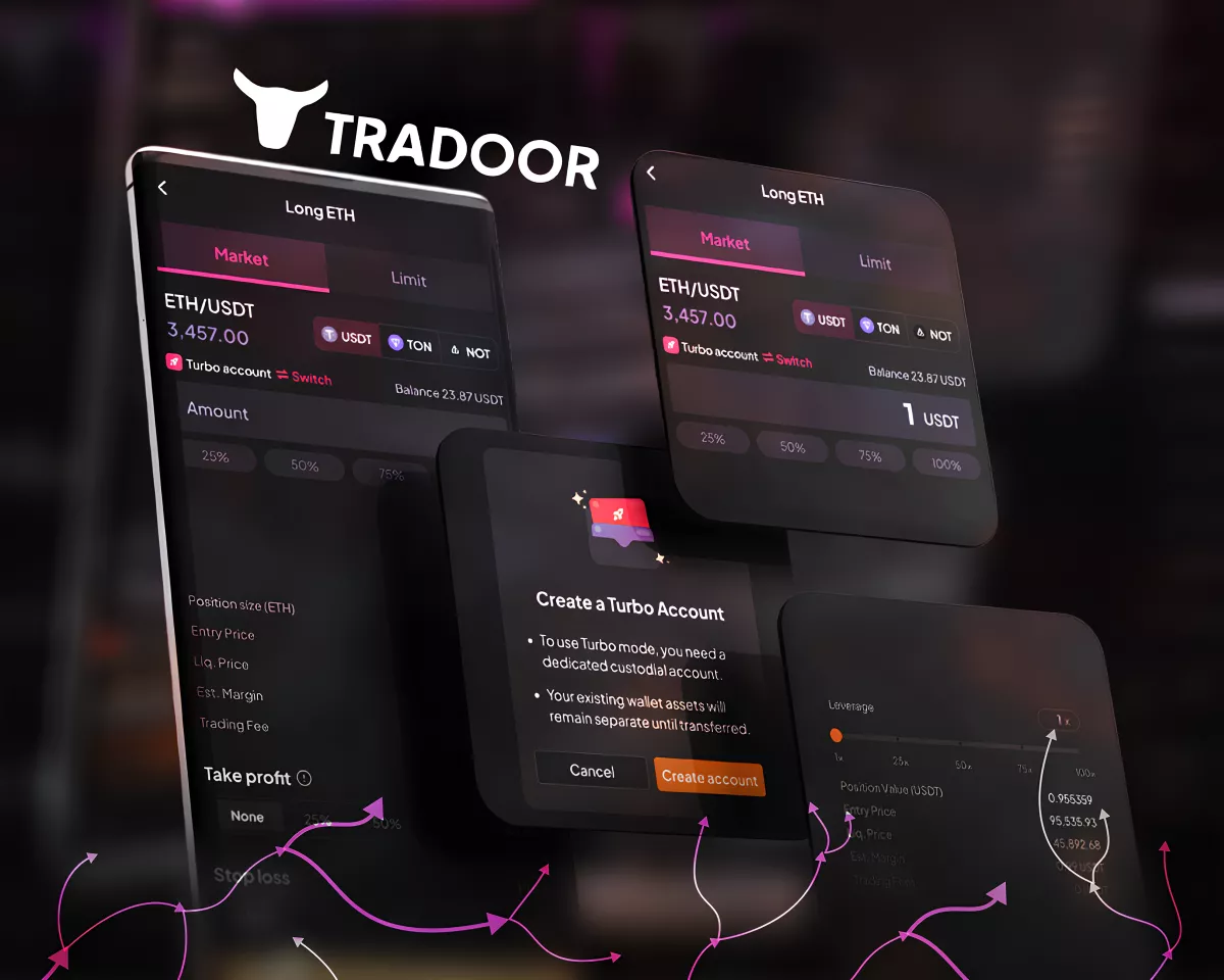 Tradoor привлекла $3,2 млн для развития «самой быстрой DEX на TON»