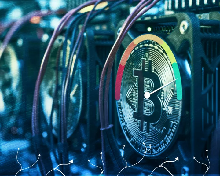 Сложность майнинга биткоина выросла почти на 8%