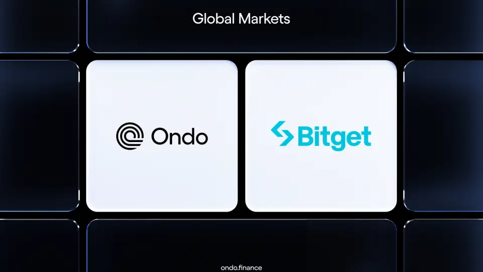 Bitget присоединяется к Ondo Global Markets Alliance