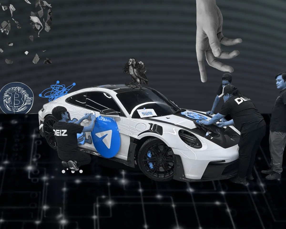 Инфлюенсер обменял Porsche GT3 на 18 цифровых подарков Telegram