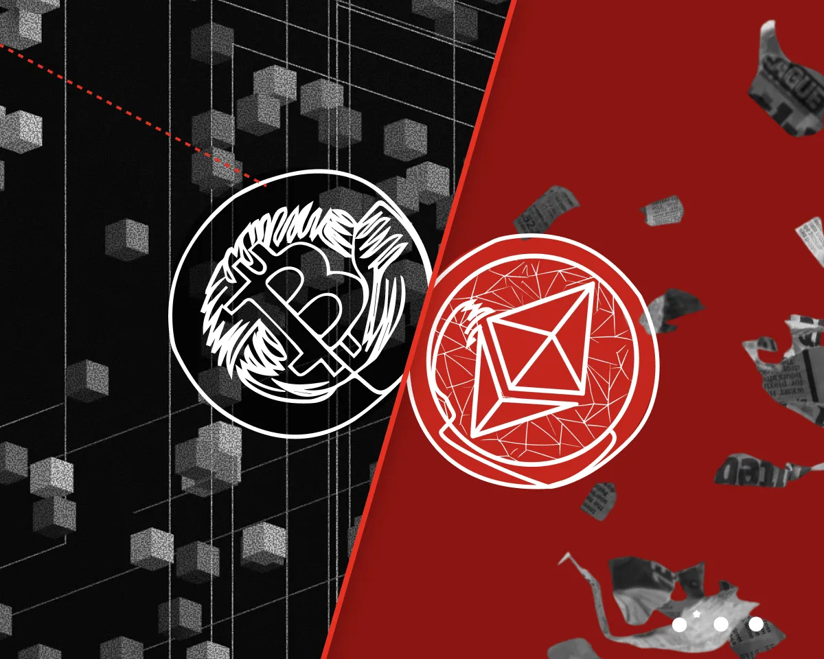 Биткоин и эфир: уровни децентрализации