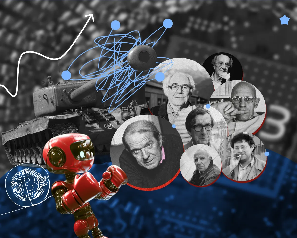 Кремниевые танки: французская теория — как философы предсказали Web3