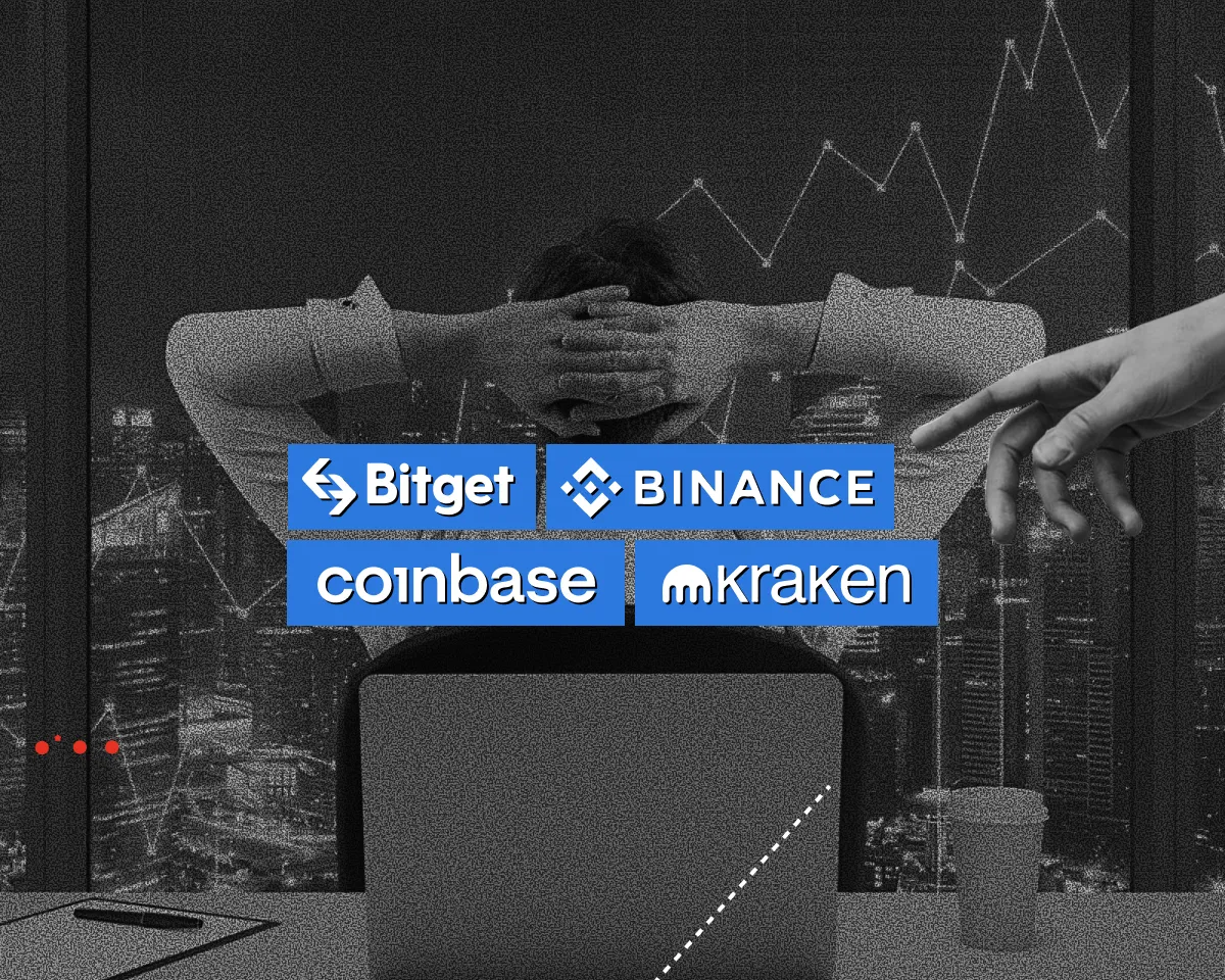 Где торговать в 2025 году? Сравнение комиссий на Coinbase, Kraken, Binance и Bitget